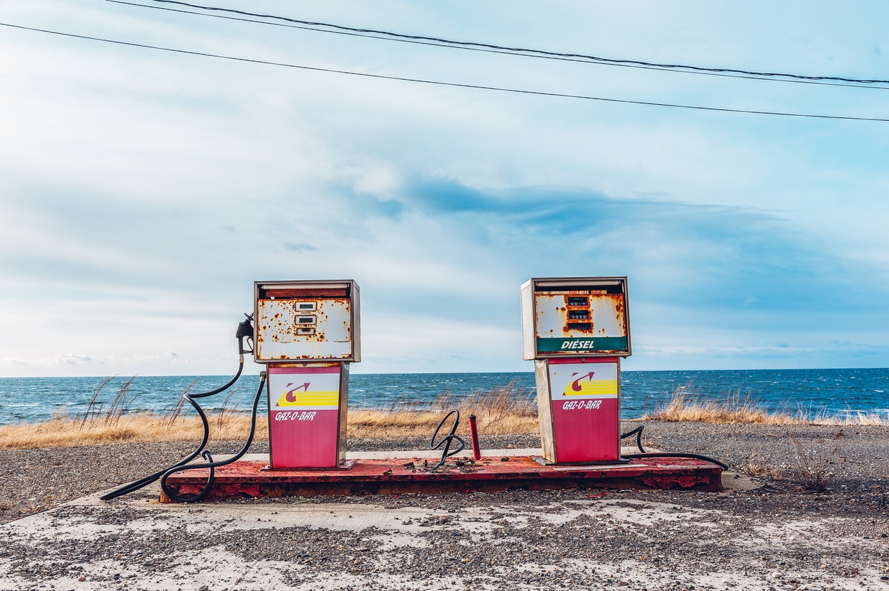 Old Fuel dispenser 